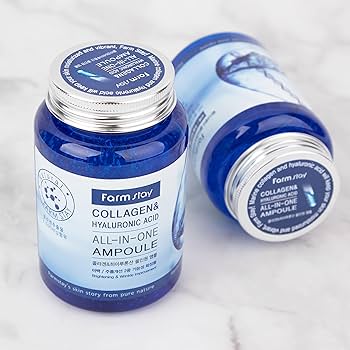 Farm Stay Collagen & Hyaluronic Acid All In One Ampoule 250ml - Image 3