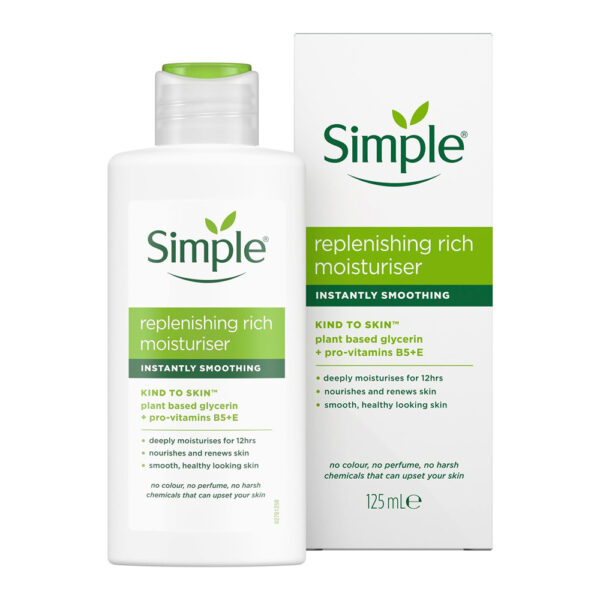 Simple Replenishing Rich Moisturiser 125ml