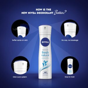 Nivea Fresh Natural Body Spray 150ml