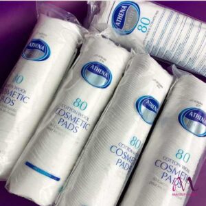 Athena Beaute Cotton Wool Cosmetic Pad (80 pcs)
